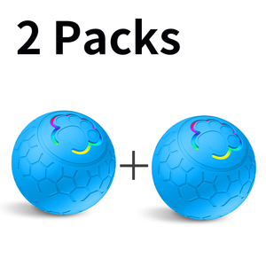 Palla per cani interattiva intelligente, palla rotante per animali domestici che rimbalza automaticamente, giocattoli per animali domestici in movimento per cani da 20 libbre, 2 confezioni - Product Image 2