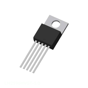 Achetez des composants électroniques en ligne TO 220 5 Gestion de l'alimentation LM2596HVGT-5.0 (PMIC) En stock - Product Image 1
