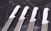 Couteau de boucher professionnel 6-10 pouces pour désosser, éplucher, fileter, découper, tailler, hacher et travailler la viande