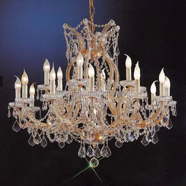 Vintage di cristallo di vetro candela lampadario di nozze tenda indoor spider luce del pendente retro lampada da soffitto
