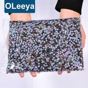 Oleeya Vente en gros 14400 pièces Sac en vrac de 100 grosses unités Strass DMC de qualité supérieure SS6-SS20 Strass thermocollants en cristal sans plomb - Product Image 1
