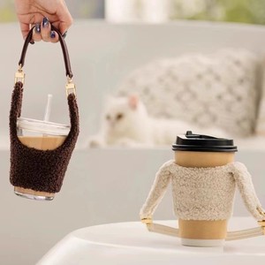 Logo personnalisé Porte-gobelet de voyage portable avec fermoir pour les pique-niques, la randonnée, le camping et le cyclisme Couvercle de bouteille d'eau pour tasses à café - Product Image 5