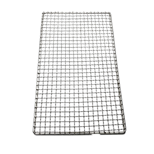 Dùng Một Lần Thép Không Gỉ Hàn Quốc <span class=keywords><strong>BBQ</strong></span> Grill Pan Mở Rộng Crimped Dây <span class=keywords><strong>Net</strong></span> Lưới Nướng Gà Dệt Kỹ Thuật Hàn Chế Biến - Product Image 1