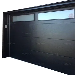 Instime alluminio Bifold metallo telecomando ferro alluminio avvolgibile avvolgibile porte da Garage residenziali per la casa