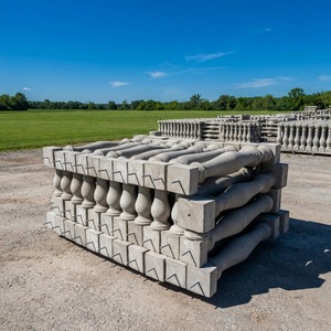 Barandilla de <span class=keywords><strong>Piedra</strong></span> para Exteriores, Barandal de Concreto para Villa, Barandilla para Balcón y Terraza - Product Image 4