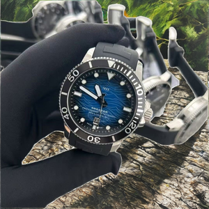 Montre mécanique automatique pour homme, série Star, acier inoxydable luminescent, verre saphir, largeur 20 mm, résistance à l'eau 3 BAR - Product Image 2