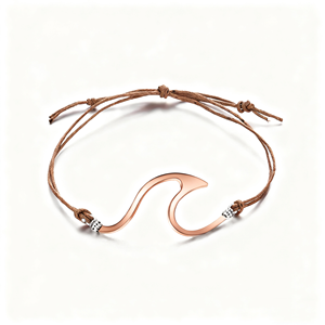 925 Sterling Silber Ocean Wave Armband Hawaiian <span class=keywords><strong>Carribean</strong></span> Islands Beach Schmuck Knöchel Armband - Product Image 1