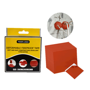 Tampons <span class=keywords><strong>de</strong></span> mastic moulables ANTI 17*17cm pour pare-feu Tampons coupe-feu façonnables pour ouvertures murales et pénétrations traversantes - Product Image 1