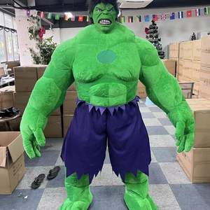 <span class=keywords><strong>Costume</strong></span> de mascotte gonflable géant vert ambulant sur le thème de Noël pour festival - Product Image 4