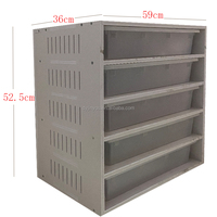 Fournitures pour reptiles Armoire pour reptiles en PVC facile à assembler Gecko lézard serpent langue bleue éclosion support d'élevage, accepter la coutume
