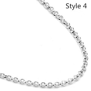 <span class=keywords><strong>Componenti</strong></span> Premium a catena incrociata in <span class=keywords><strong>argento</strong></span> <span class=keywords><strong>925</strong></span> incompiuto - Product Image 6