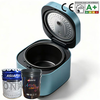 Peintures en spray céramiques OEM haute température, liquide antiadhésif PTFE pour ustensiles de cuisine, à base d'eau avec pigment