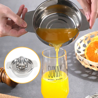 Presse-oranges manuel en acier inoxydable 304 Presse-agrumes orange citron vert fruits presse-agrumes à main