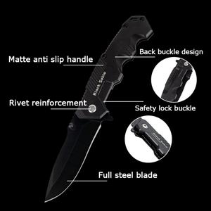 Cuchillo Plegable Multifuncional de Acero Inoxidable de Grado Industrial, Portátil, para Camping, Barbacoa, con Llavero, Pequeño y Afilado - Product Image 5