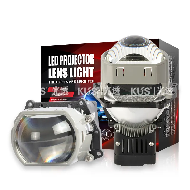 30% Discount Bi LED Projector Lens 3.0 inch Auto Led Optical Lens Car Accessories