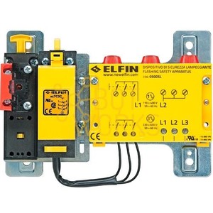 Elfin 050ASLFI01 Indicatore luminoso di avvertimento di sicurezza in plastica a LED - Nuovo e resistente - Product Image 1
