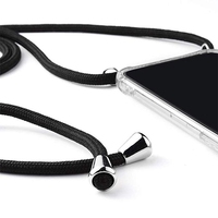 Pour Google Pixel 4XL Bandoulière Étui de Téléphone Transparent Antichoc Tpu Housse