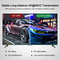 VCOM OEM 15m 30m 50m 100m 200m Fibre Optique Connecteur Amovible 2.0V Câble Micro HDMI 4K 60Hz