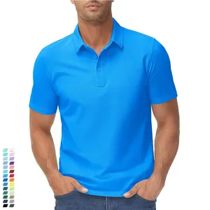 Người đàn ông của nhà sản xuất quần áo polo T-Shirts, nhà máy mùa hè cotton Golf Polo, chất lượng cao thể thao đi bộ đường dài TEE giản dị Tops bán buôn