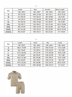 Set Kaos dan Celana Pendek Pria Kasual Musim Semi