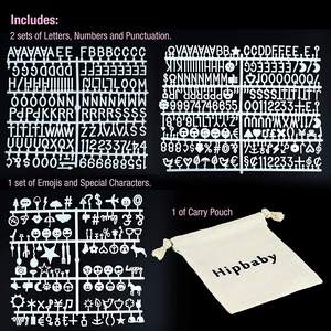 Planche à lettres en bois peint arc-en-ciel lettres modifiables lettres en feutre pour bébé annonces tenture murale décor idées d'étape - Product Image 6