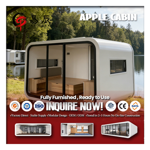 บ้านสำเร็จรูปทรงแคปซูล Apple Cabin ขนาด 20 ฟุต บ้านใหม่เอี่ยม ขนาดใหญ่ ใช้เป็นห้องพัก โรงแรม หรือบ้านพักตากอากาศ - Product Image 1