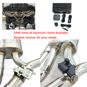 Expédition rapide - Échappement arrière à soupapes CSZ <span class=keywords><strong>M240i</strong></span> pour BMW M240 <span class=keywords><strong>M240i</strong></span> G42 B58 3.0T - Acier inoxydable - Échappement Valvetronic - Silencieux - Product Image 4