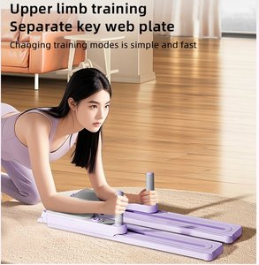 Appareil d'exercice pliable pour les cuisses, entraîneur musculaire pelvien, appareil de <span class=keywords><strong>musculation</strong></span> abdominale coulissant, entraîneur de base pour les jambes - Product Image 4