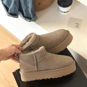 Botas de Nieve para Trabajo, Nuevo Estilo Invierno 2025, Parte Superior de Malla Transpirable, Cálidas, Casuales, Deportivas, Versátiles, Entresuela de PVC, Punta Redonda - Product Image 4