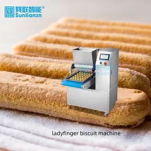 Emek maliyeti otomatik Jenny 3D çerezler puf Macaroon yapma makinesi tek renk kek kurabiye Depositor makinesi