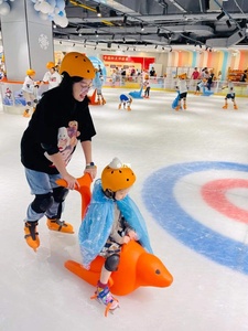 CHITONG - Patín de Nieve y Hielo con Material HDPE, Ayudante para Deportes de Nieve y Hielo, Modelo Sea Lion - Product Image 3