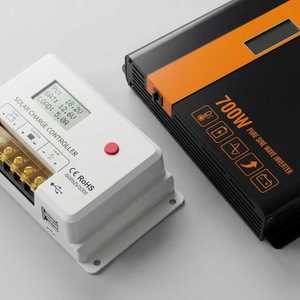 300W 12V 오프그리드 태양광 발전 시스템 키트 200Ah 젤 배터리 + 700W MPPT 인버터 및 완전 세트 - Product Image 3