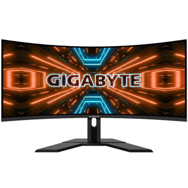 Gigabyte G34WQC 34\" Curved VA Gaming Monitor 1500R 3440 X 1440 Resolution 144Hz 350 Cd/m2 120% SRGB 1ms MPRT for Desktop DP