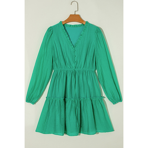 Caro-amante di St Patricks giorno estivo Casual con scollatura a V manica con coulisse Mini abito - Product Image 4