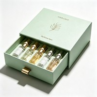 Boîte à parfum en carton de haute qualité, laminage mat, 2 ml, 3 ml, 5 ml, 10 ml, 20 ml, boîtes cadeaux pour flacons d'huile