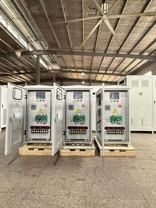 เครื่องควบคุมแรงดันไฟฟ้าอัตโนมัติ ยี่ห้อ Brand ขนาด 150kva สามเฟส ทองแดง ระบบ SVC AVR 380V ประสิทธิภาพสูง IP54 รุ่น SBW-150KVA สำหรับใช้งานภายนอกอาคาร - Product Image 1