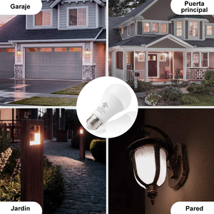 Sensor De Ahorro De energía De Luz Patio Usado Automatico Anochecer Al Amanecer Bombilla Led Con Sensor De Fuerza De Brillo - Product Image 5