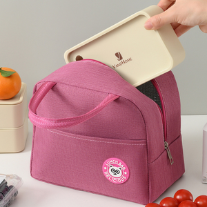 DICHOS Eco-Friendly Polyester Cooler Bag Hot Sale Waterproof <strong>Insulated</strong> Lunch <strong>Box</strong> with <strong>Custom</strong> Logo Cute Loncheras Para - Product Image 4