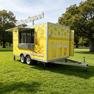 4M Food Trailer Portable Food Trailer Mobile Kitchen Trailer Food Business Multifunction Food Trailer - Product Image 5