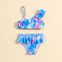 Maillots de bain une pièce de haute qualité pour enfants, mignons, sexy, faits à la main, avec des paillettes, des plumes et des imprimés paisley