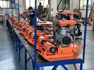 Pelat portabel pemadat dengan sertifikasi CE bensin/mesin Diesel untuk konstruksi mesin pemadat pelat Rammer - Product Image 4