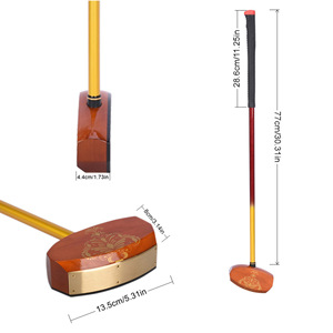 Coréen Parc Main Droite Hommes et Femmes Queue de Golf Érable Plat Ball Head Park Golf Club - Product Image 3