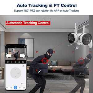 Sistema de cámara de seguridad inalámbrica inteligente de 8 canales, 8 Uds., cámaras de exterior de 3MP, kit DVR, grabación y reproducción, teléfono inteligente, <span class=keywords><strong>PC</strong></span>, Vista Remota - Product Image 2