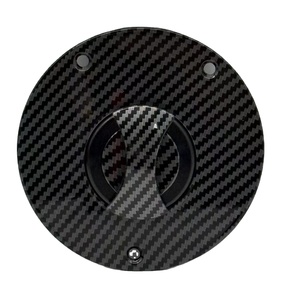 TERA Hochwertiger Motorrad CNC Schlüsselloser Aluminium-Legierung Tankdeckel Hydrografischer Druck Drei-Schrauben-Befestigung - Product Image 1