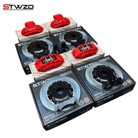 Kit d'étriers de frein surdimensionnés Ultra Front 9040 6 pistons et arrière Dt48 4 pistons pour Dodge Challenger Charger SRT 2015-2025 avec jantes de 18 pouces