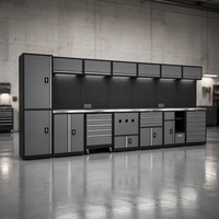 Nouvelle Conception Armoire à Outils Robuste pour Mécanicien Automobile, Poste de Travail Modulaire en Acier pour Garage, Établi avec Tiroirs Verrouillables, Charge OEM 300kg