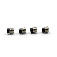 Certifié CE # 4-40 # 6-32 # 8-32 # Vis sans tête à pointe souple en acier inoxydable SS304, filetage UNC, avec pointe en nylon, 10-24
