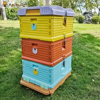 Ruches en plastique thermoformé Langstroth à 3 étages et 10 cadres à vendre - Boîte de ruche - Équipement d'apiculture en gros - Fournitures pour ruches
