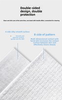 Serviette jetable 100% Lyocell pour peaux sensibles, non tissée, pour le maquillage, biodégradable, lavable, réutilisable, serviette jetable