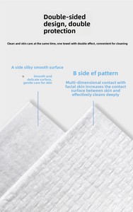 Asciugamano <span class=keywords><strong>Monouso</strong></span> 100% Lyocell per Pelli Sensibili, Non Tessuto, per Trucco, Biodegradabile, Lavabile, Riutilizzabile - Product Image 4